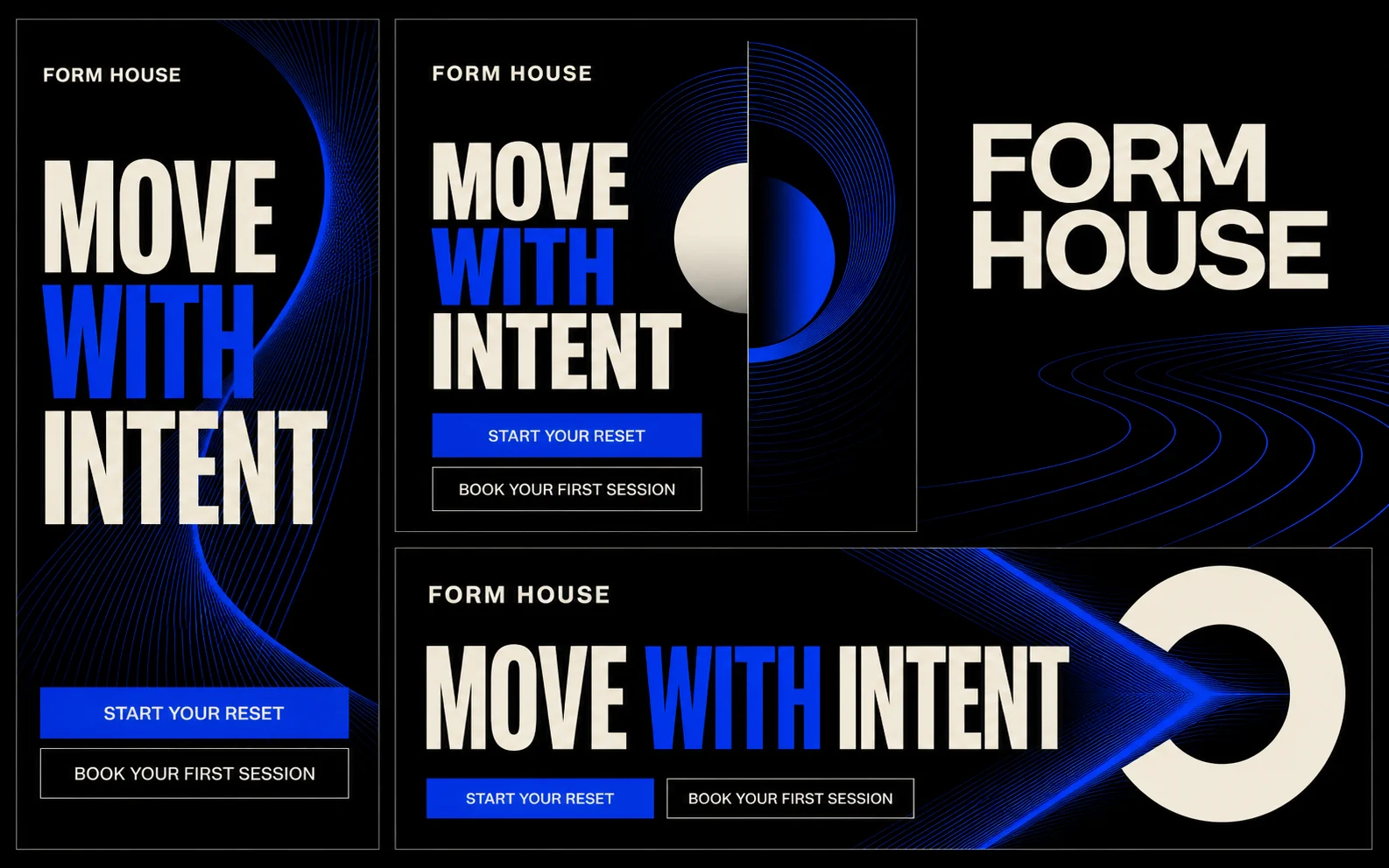 FORM HOUSE social campaign concept