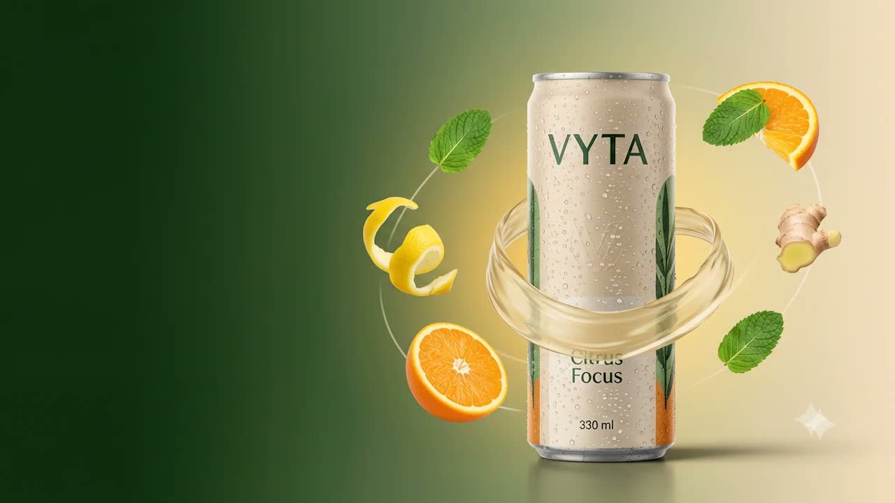 VYTA DRINKS, Food & Beverage concept commercial